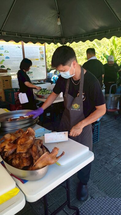 景文科大鍋鏟超人出動 以食物溫飽力量支持馬太鞍災區復原工作圖片