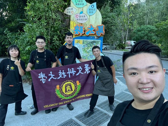 景文科大鍋鏟超人出動 以食物溫飽力量支持馬太鞍災區復原工作圖片